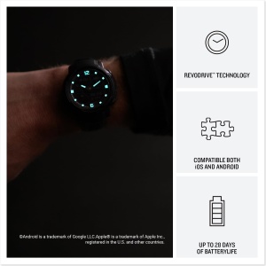 Ceas inteligent Garmin Instinct Crossover, negrusilver, bratara silicon, 40 sporturi - Img 3