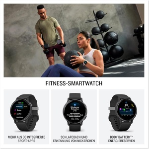 Ceas inteligent Garmin Vivoactive 5, 42mm, AMOLED, 11 zile autonomie - Img 2