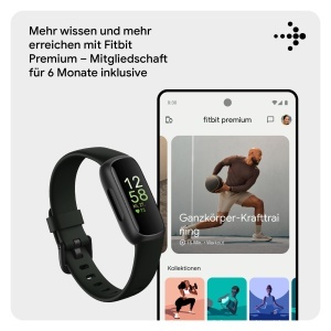 Ceas inteligent Google Fitbit Inspire 3, negru, 10 zile autonomie, monitorizare stres - Img 9
