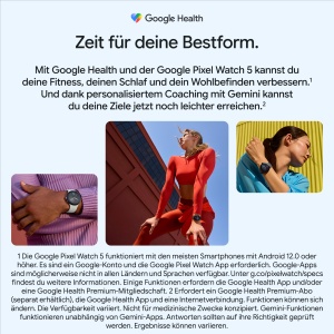 Ceas inteligent Google Pixel Watch 5, 45 mm, Negru, Wi-Fi - Img 10