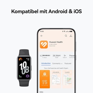 Ceas inteligent HUAWEI Band 10, urmarire fitness AI, analiza somn, negru - Img 9