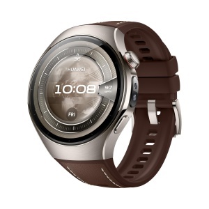 Ceas inteligent HUAWEI Watch 5, 46mm, GPS, 5ATM, Saphirglas, Brown