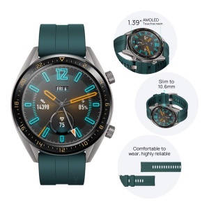 Ceas inteligent HUAWEI Watch GT Active, 46 mm, AMOLED, GPS, impermeabil, portocalie - Img 4
