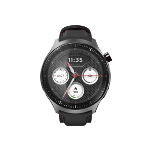 Ceas inteligent Motorola Smartwatch Ultra E-SIM cu bratara din silicon negru