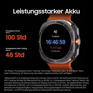 Ceas inteligent Samsung Galaxy Watch Ultra, Titan, 64 GB, LTE, Albastru Titanium - Img 6