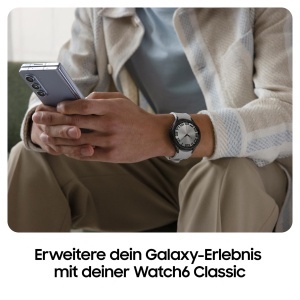 Ceas inteligent Samsung Galaxy Watch6 Classic, 47 mm, Negru, Fitness Tracker - Img 6