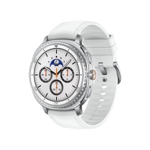Ceas inteligent Samsung Galaxy Watch8 Classic, 46 mm, Bluetooth, Alb, 64 GB