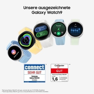 Ceas inteligent Samsung Galaxy Watch9, 40mm, design minimalist, grafit - Img 2