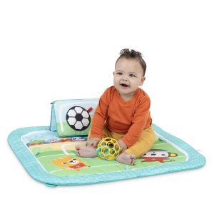 Centrala de activitati Bright Starts Grip Kick Oball, 4 moduri de joaca, lavabila, unisex - Img 4