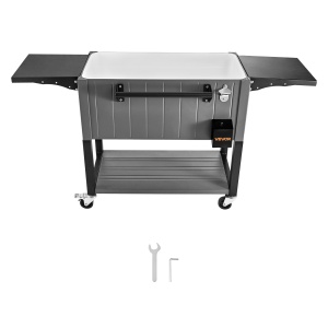 Centrala de racire VEVOR DR2201, 75,71 L, negru, pentru 50 sticle - Img 9