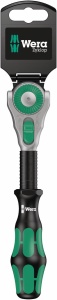 Cheie cu clichet Wera 8000 B SB, 38, lungime 199 mm, 72 dinti - Img 2