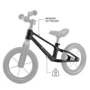 Ciclism pentru copii Kinderkraft ETER, 12 inch, 35 kg, design sportiv, negru - Img 7