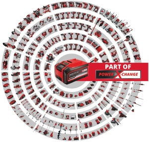 Ciocan rotopercutor cu acumulator Einhell TE-HD 18/20 Li-Solo Power X-Change (18 V, 1,8 J, capacitate de gaurire de 20 mm in beton, 4.750 min-1 max. rata de impact, incl. carcasa, fara baterie) - Img 4