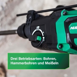 Ciocan rotopercutor HiKOKI DH26PC2 - 830W, 2.9J, 26mm, 3 moduri - Img 8