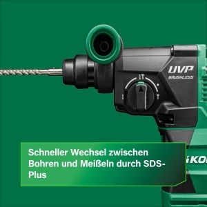 Ciocan rotopercutor HiKOKI DH3628DAWEZ, 36V, 2.5Ah, Brushless - Img 8