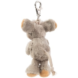 Ciorap de plus cu inima Schaffer 0234 12 cm gri-rosu, cu carabina - Img 4