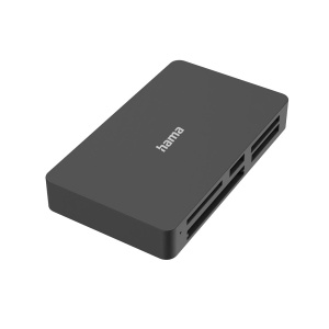 Cititor de carduri Hama All in One USB 3.0, 5 sloturi, 5 Gbps, negru