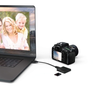 Cititor de Carduri Hama USB 3.0 pentru SD, microSD, CompactFlash, Negru - Img 4