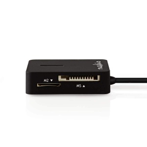 Cititor de carduri NEDIS All-in-One USB 2.0 Negru, Compact, Compatibil cu Multe Tipuri de Carduri - Img 5