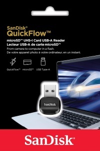 Cititor microSD SanDisk QuickFlow cu USB-A, viteze de citire 250 MBs, scriere 150 MBs - Img 3
