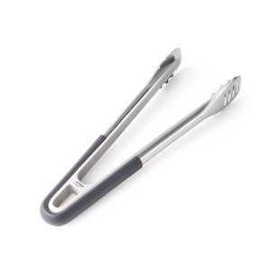 Cleste de servire Lacor 63049, inox 1810, nylon, 30 cm, maner rezistent la caldura