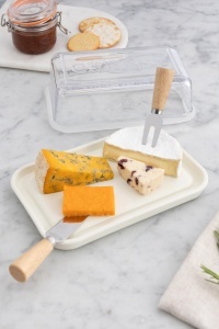 Clopot de branza Kilner cu baza din ceramica si etansare din silicon, 21x13cm - Img 6