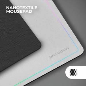 Combo Gaming 3in1 Mars Gaming MCP124, Tastatura Ergonomica RGB, Maus 3200 DPI, Mousepad Nanotextil - Img 4