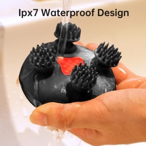 COMFIER Kopfmassagegerat IPX7 Masaj Scalp Electric cu 3 Moduri si Functie Termica - Img 7