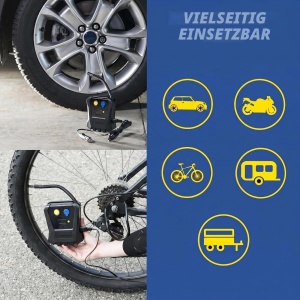 Compresor de aer MICHELIN 12V, putere mare, cu display digital si USB - Img 9
