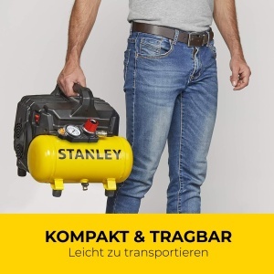 Compresor de aer Stanley DN20086, 6L, 8 Bar, 105Lmin, Silentios - Img 4