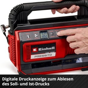 Compresor hibrid Einhell PRESSITO 1825 Hybrid 11 Bar cu pompa de inalta si joasa presiune - Img 7