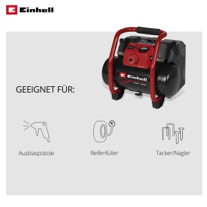 Compresor portabil Einhell TE-AC 36150 Li OF-Solo 36V 6L 150 lmin fara ulei - Img 6