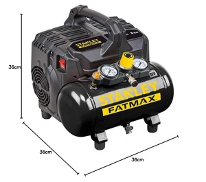 Compresor Silent Air STANLEY FATMAX DST 10186SI, 6l, 1 CP, 59 dB - Img 9