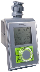 Computer de irigare Technoline WZ 1000, 2 programe, display LCD, alimentare baterii