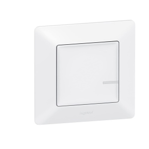 Comutator Wireless Legrand Valena Life cu Netatmo, Ultra Alb, cu LED, Montare Usoara - Img 2