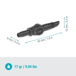 Conector pentru sistem de irigare Gardena Micro-Drip 4,6 mm, set 10 bucati - Img 4