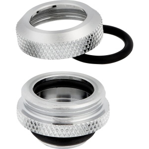 Conectori Corsair Hydro X XF Hardline 14mm OD, 4 bucati, alama, crom - Img 2