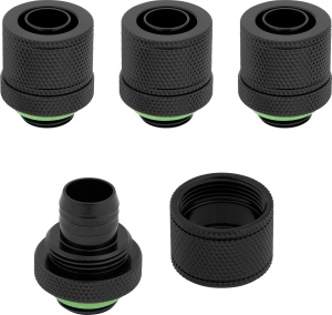 Conectori de Compresie Corsair Hydro X XF, 1013mm, Negru, 4 bucati
