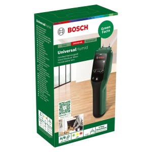 Contor de umiditate pentru lemn Bosch UniversalHumid (rezultate precise datorita selectiei grupelor de lemn si semaforului LED pentru o interpretare usoara, intr-o cutie) - Img 2