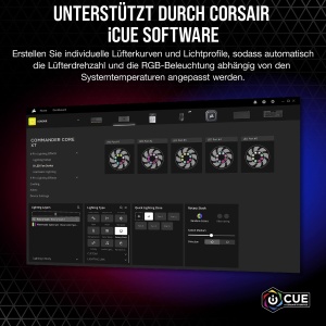 Controler Corsair iCUE COMMANDER CORE XT, negru, pentru 6 ventilatoare PWM si 264 LED RGB - Img 6