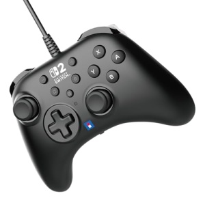 Controler cu fir HORI HORIPAD Turbo (negru) pentru Nintendo Switch 2 - Licentiat oficial de Nintendo - Img 2