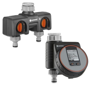 Controler de udare Gardena Flex conector pentru doua robinete