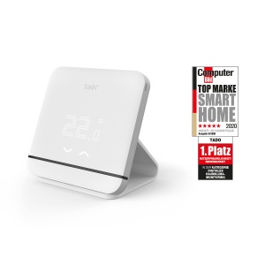 Controler inteligent pentru aer conditionat Tado V3, cu stand, compatibil Alexa si Google Assistant - Img 2