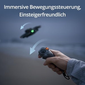 Controller DJI RC Motion 3 cu control de miscare, compact si portabil - Img 2