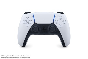 Controller Wireless Sony DualSense PS5 alb cu haptic si trigger adaptiv