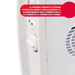 Convector electric Ardes AR4C05T 17002000W cu timer 24h si termostat, grialb - Img 3