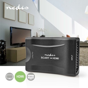 Converter SCART la HDMI Nedis 1080p 1-Weg Negru - Img 2