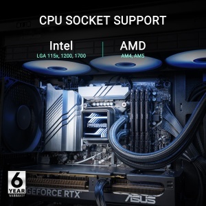 Cooler lichid procesor ASUS Prime LC 360 ARGB compatibil AMD si Intel design futurist cu efect Infinity Mirror - Img 5