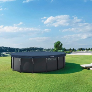 Coperte pentru piscina rotunda INTEX 610 cm, material 3-layers, UV rezistent - Img 7