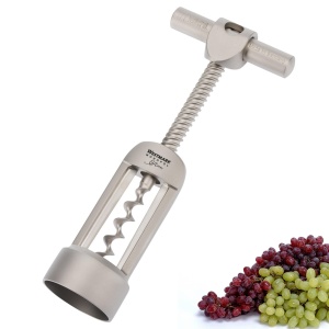 Corkenzie cu maner rotativ Westmark Monopol, 14.7 cm, otelzinc, argintiu